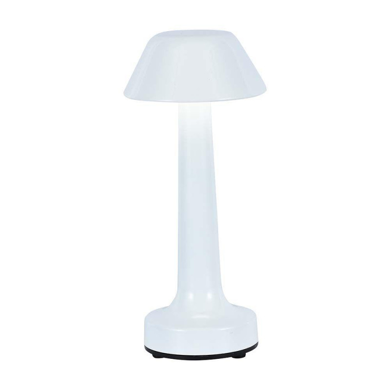 Lampka Biurkowa Nocna V-TAC 2W LED 23cm Ładowanie USB CCT Ściemnianie Biała VT-7566 3000K-6000K 40lm