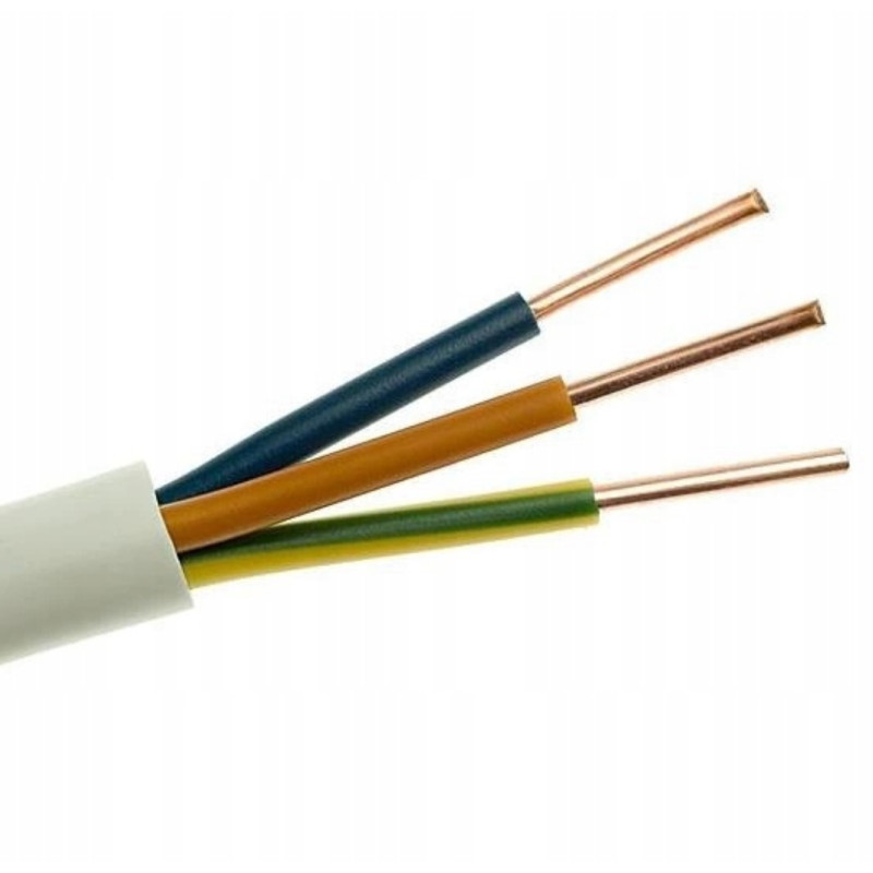 Przewód instalacyjny YDY 3x2.5 450/750V żo okrągły