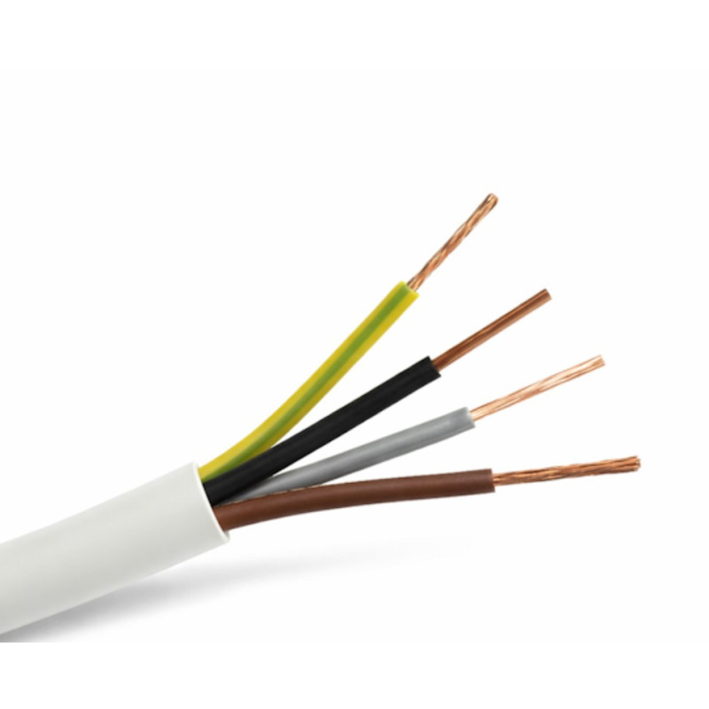 Przewód instalacyjny OMY 4x0.75 300/300V