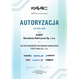 Zestaw Delta 3 - FAAC 741 FDS do 900KG napęd do bramy przesuwnej