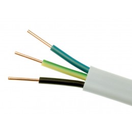 Przewód instalacyjny YDYp 3x1.5 450/750V żo Mercor / 100m krążek