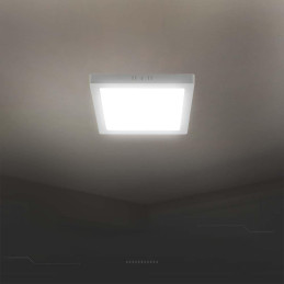 Panel LED V-TAC natynkowy premium downlight 12W kwadrat 170x170 VT-60012 4000K 1200lm