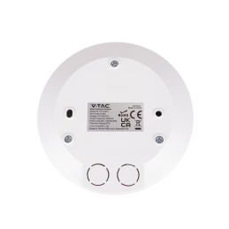 Czujnik ruchu obecności 360st V-TAC natynkowy sufitowy slim 25mm 360st fi76 1000W biały VT-81014 5 lat gwarancji