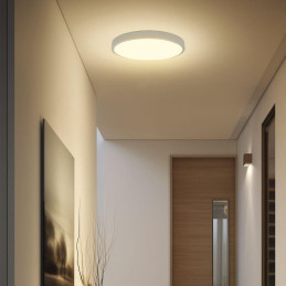 Plafon V-TAC 24W LED SAMSUNG CHIP okrągły 29cm natynkowy IP44 biały VT-8624 4000K 2500lm 5 lat gwarancji