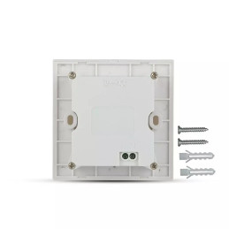 Oprawa schodowa 3W LED V-TAC biała czujnik ruchu 230V VT-8035 4000K 100lm