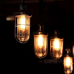 Żarówka LED V-TAC 4W E27 filament vintage ST64 210Lm/W VT-2364 3000K 840lm