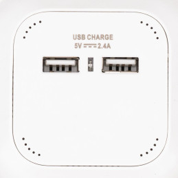 Przedłużacz Kostka 4 gniazda 2 gniazda USB 1.55MM 1.4M V-TAC VT-1154-2