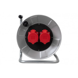 Rozgałęźnik na bębnie metalowym BORDO-320 2x16A 5p IP44