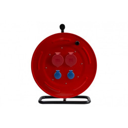 Rozgałęźnik na bębnie metalowym MAKARA-460 2x32A 5p, 2x230V IP44