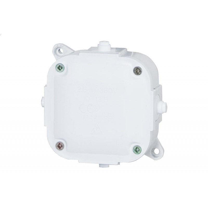 Puszka hermetyczna 85x85mm z zaciskiem IP44