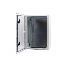 Szafa z tworzywa 350x500x190 mm IP65 drzwi przeźroczyste