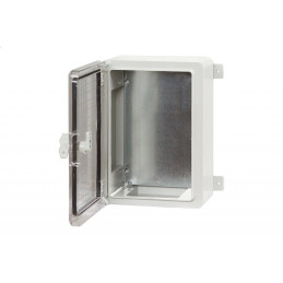Szafa z tworzywa 500x700x250 mm IP65 drzwi przeźroczyste