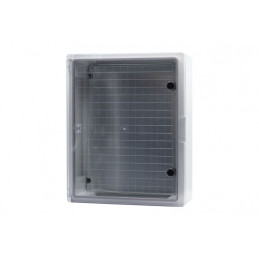 Szafa z tworzywa 400x500x180 mm IP65 drzwi przeźroczyste