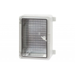 Szafa z tworzywa 600x800x260 mm IP65 drzwi przeźroczyste