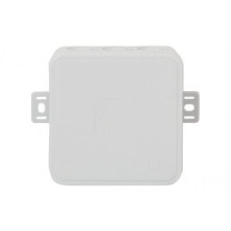 Puszka hermetyczna V5, termoplast 75x75x41 IP54, szara - klik, 12 osłabień