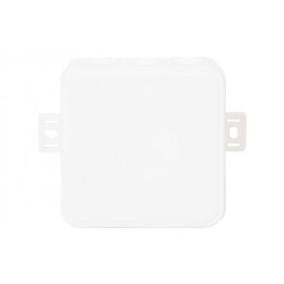 Puszka hermetyczna V6, termoplast 85x85x41 IP54, biała - klik, 12 osłabień