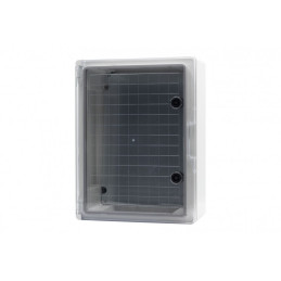 Szafa z tworzywa 300x400x195 mm IP65 drzwi przeźroczyste