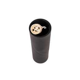 Oprawa V-TAC Aluminiowa GU10 Okrągła Natynkowa Tuba Czarna VT-804 3 Lata Gwarancji