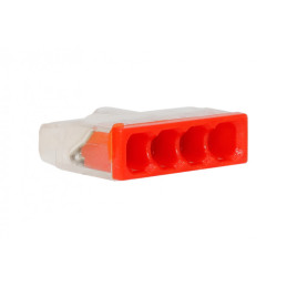 Szybkozłączka instalacyjna 2,5 mm2 - 4 styki