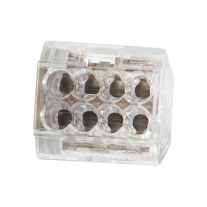 Szybkozłączka instalacyjna 2,5 mm2 - 8 styków
