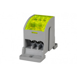Blok LKN 80A (3x16 - 4x6) Al/Cu- żółty