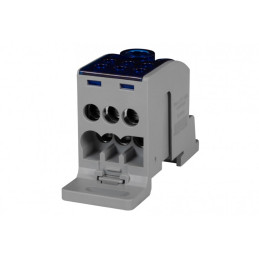 Blok LKN 160A (1x70/1x16 - 6x16) Al/Cu- niebieski