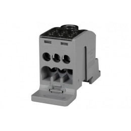 Blok LKN 160A (1x70/1x16 - 6x16) Al/Cu- szary