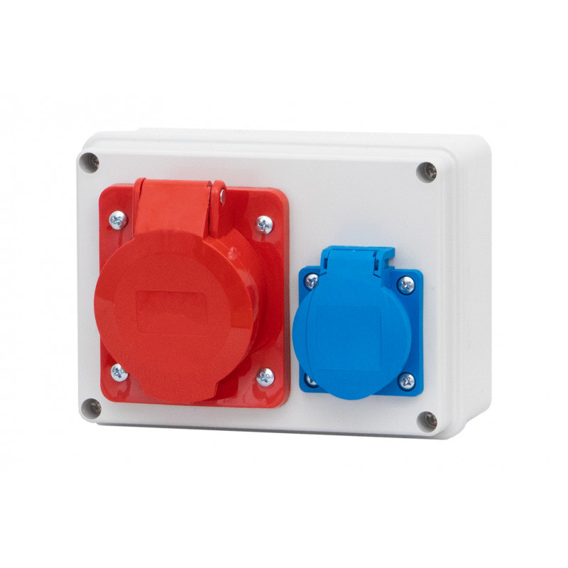 Rozdzielnica R-150 - gniazda 16A 5p, 230V IP44