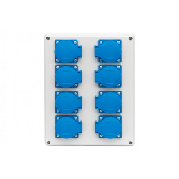 Rozdzielnica R-240 - gniazda 8x230V IP44