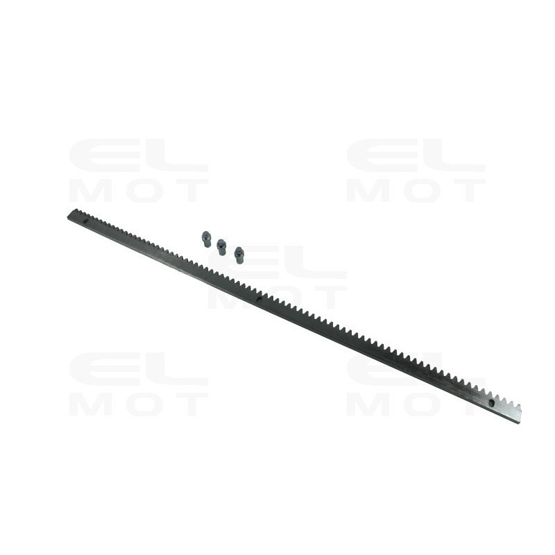 LISTWA ZĘBATA 1M 8MM METALOWA