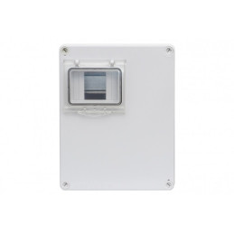 Obudowa R-240 240x190x90mm IP65 okno 4M /4 moduły/ IP 65