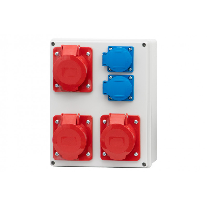 Rozdzielnica R-240 - gniazda 3x32A 5p, 2x230V IP44
