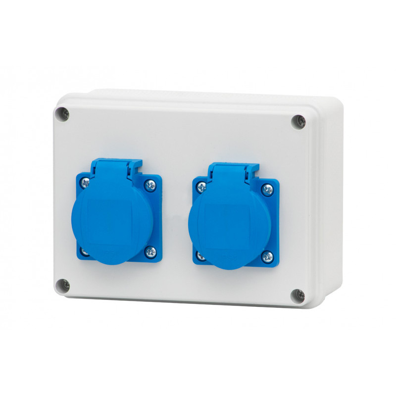 Rozdzielnica R-150 - gniazda 2x230V IP44