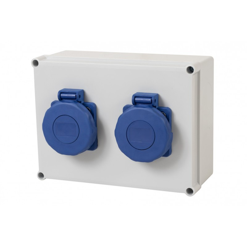 Rozdzielnica R-190 - gniazda 2x230V IP65