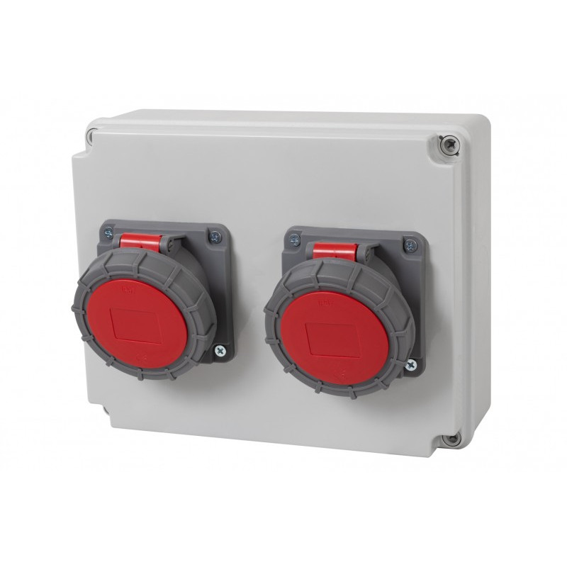 Rozdzielnica R-240 - gniazda 2x16A 5p IP65