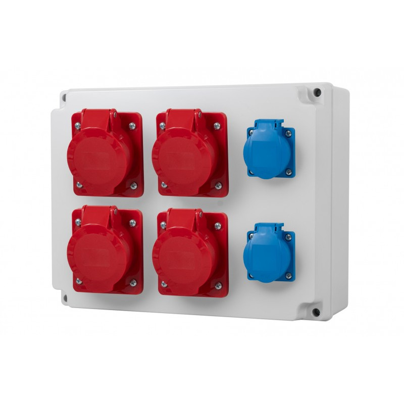 Rozdzielnica R-310 - gniazda 2x16A 5p, 2x32A 5p, 2x230V IP44