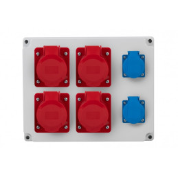 Rozdzielnica R-310 - gniazda 4x16A 5p, 2x230V IP44