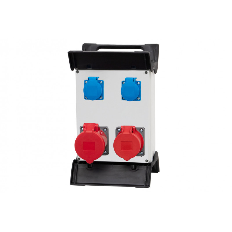Rozdzielnica R-240 na stelażu plastikowym - gniazda 16A 5p, 32A 5p, 2x230V IP44