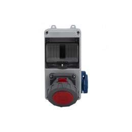 Rozdzielnica LAGO 5M - gniazda 32A 5p, 230V /5 modułów/ IP65