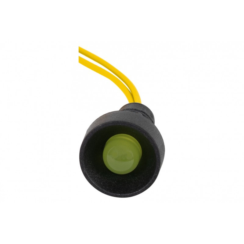 Kontrolka diodowa fi 10mm, 230V żółta/yellow