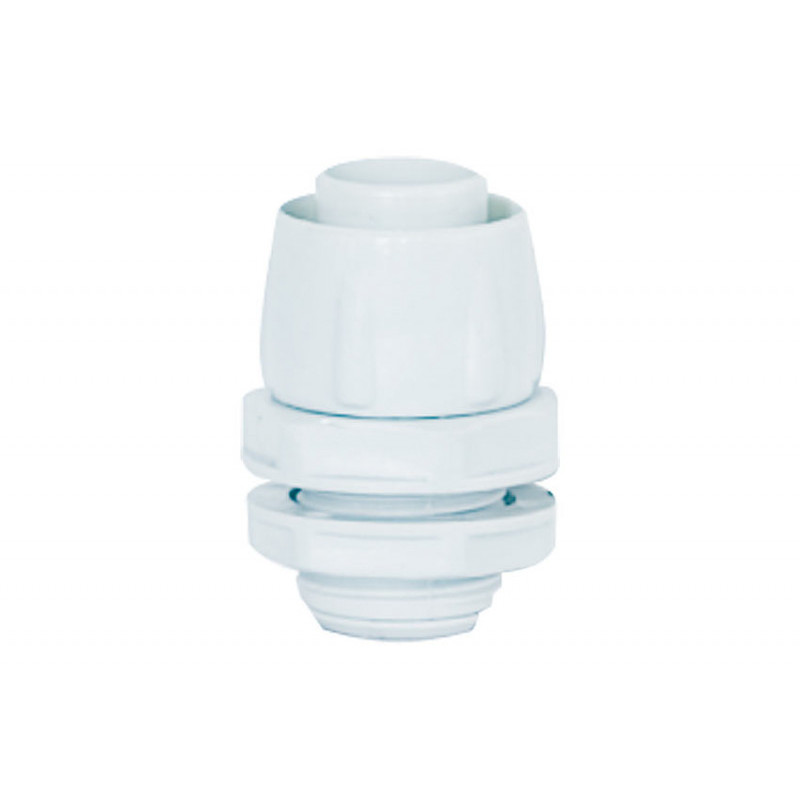 Dławik do rury elastycznej GUS fi 50 mm / MG63 szary IP65