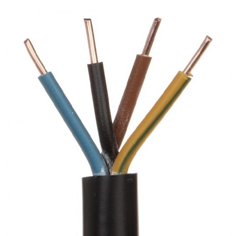 KABEL YKY 4x6 0,6/1kV PRZEWÓD ZIEMNY MIEDZIANY ELEKTROKABEL