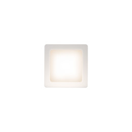 DURE 3 DOWNLIGHT 12W WW 230V 110st IP54 IK06 145x145x34 BIAŁY kwadratowa zasilacz zintegrowany