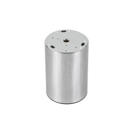 CHLOE GU10 MINI NATYNKOWA GU10 250V IP20 70x100mm SREBRNY, ŚRODEK ZŁOTY okrągła
