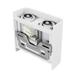 LUNARIX 2 KINKIET 4W CCT 230V IP54 RA90 110X100X40MM BIAŁY ŚWIECI GÓRA/DÓŁ