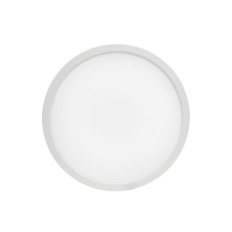 ALGINE NATYNK DOWNLIGHT 24W NW 230V 120st IP20 IK06 288x38mm BIAŁY okrągła