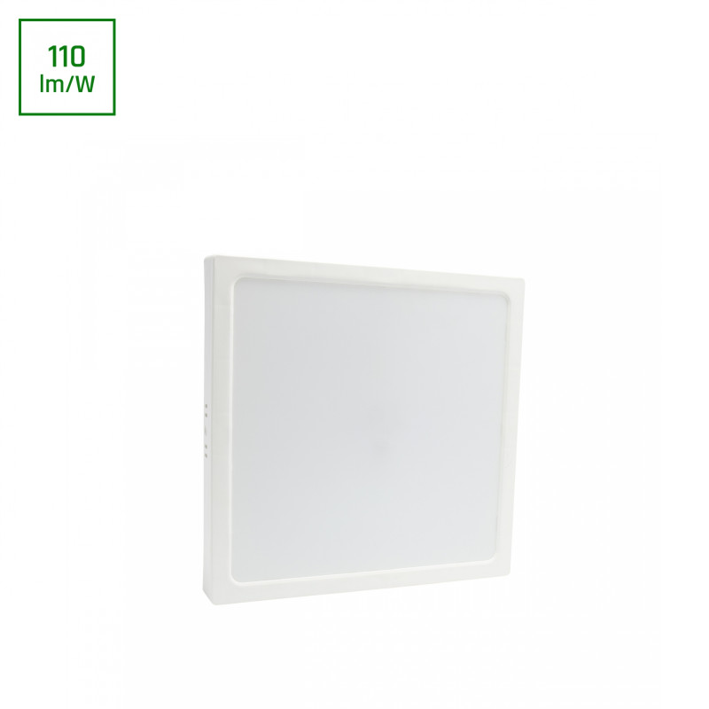 ALGINE NATYNK DOWNLIGHT 24W NW 230V 120st IP20 IK06 300x300x32mm BIAŁY kwadrat