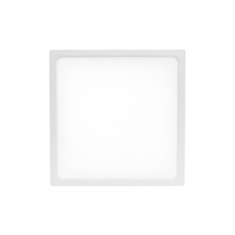 ALGINE NATYNK DOWNLIGHT 24W NW 230V 120st IP20 IK06 300x300x32mm BIAŁY kwadrat