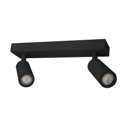 MADARA SLIM 2 X MR11 BAZA 230V IP20 260x54x160 CZARNY RUCHOMA