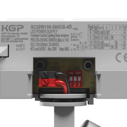 ARTEMIDA MINI 6.5-20W WW 230V 36, 60st. IP20 Ra90 75x78x110 BIAŁY 5 lat gwarancji z regulacją mocy